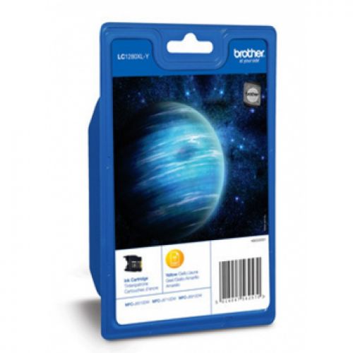 Tinteiro MFCJ6510DW/MFCJ6710DW Alta Capacidade Amarelo , Brother , BROLC1280HYY , 5014047562570